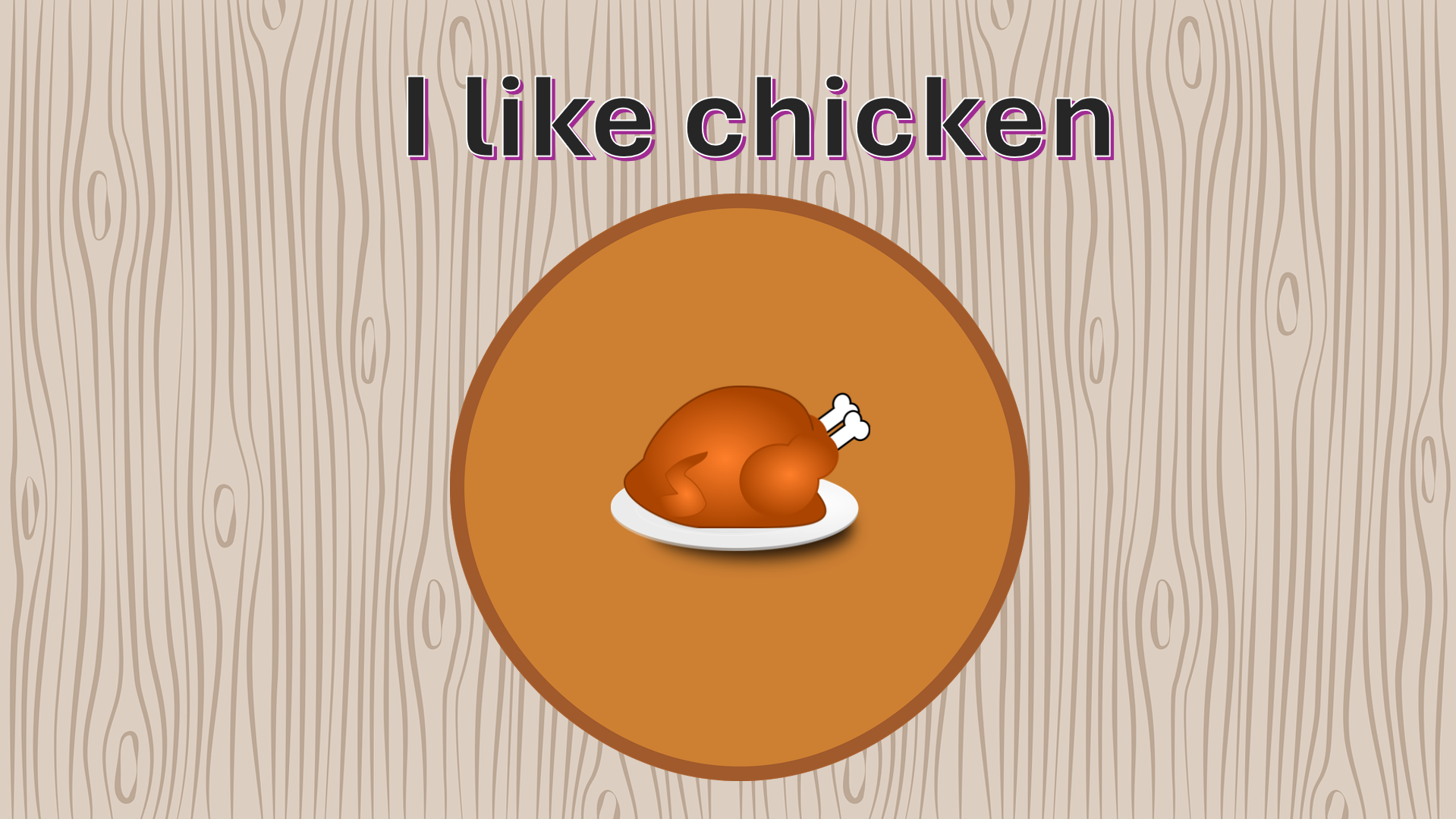 Lesson: I Like Chicken - Image 4