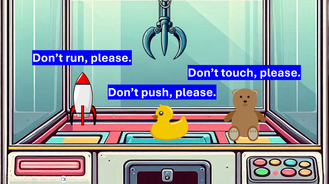 Lesson: Don't push, please