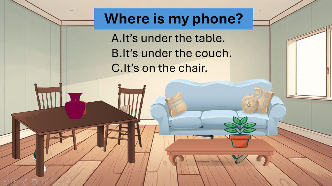 Lesson: Where is my bag?